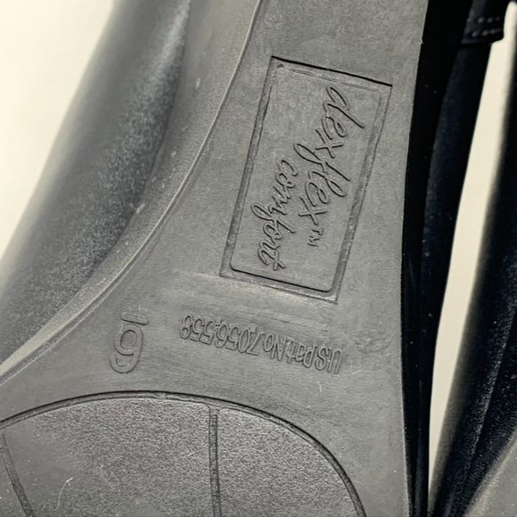 Dexflex Comfort Black Wedge Bootie Size 6 - Picture 7 of 9